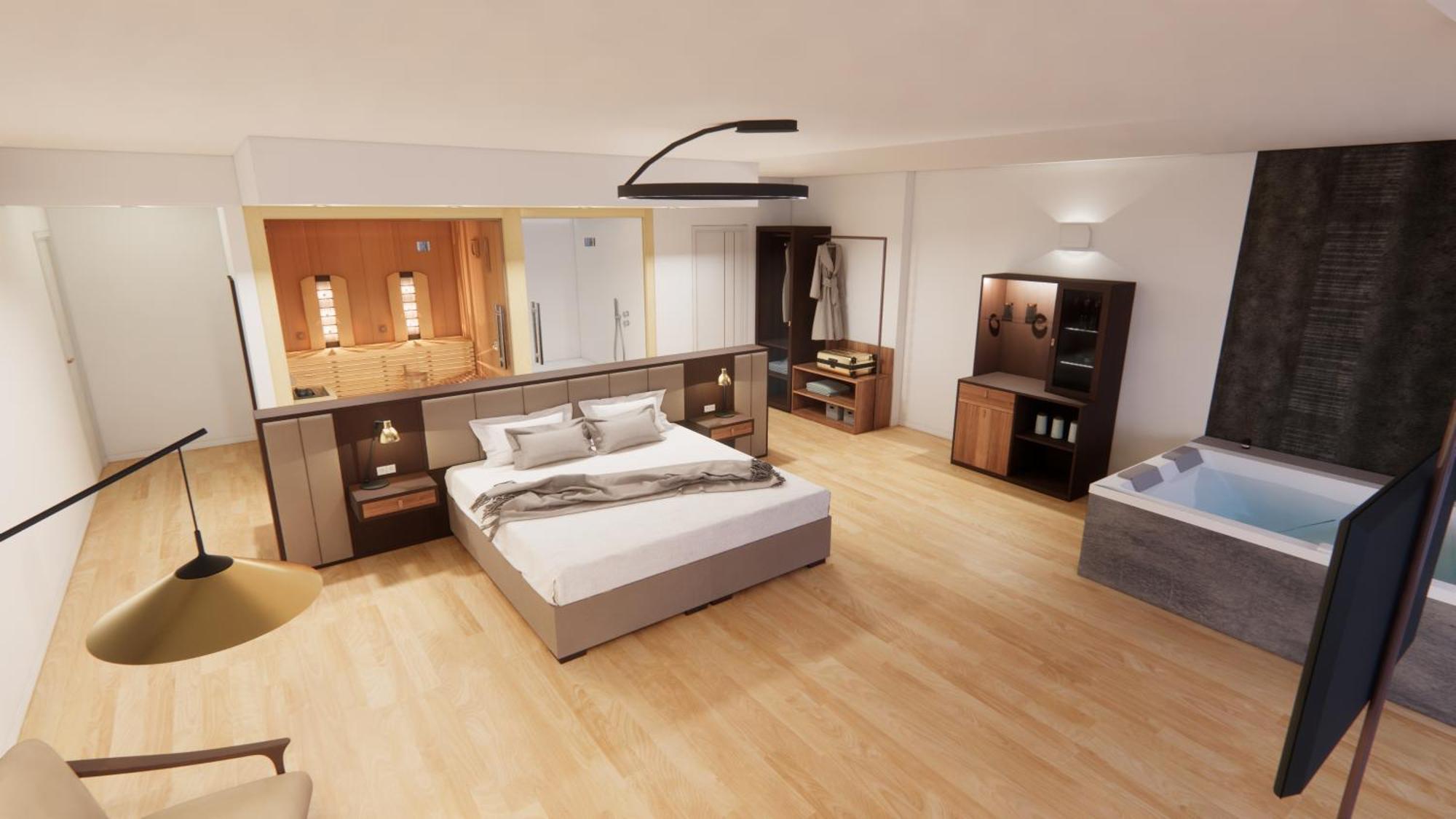 Boutique Hotel Villa Sostaga 加尔尼亚诺 外观 照片